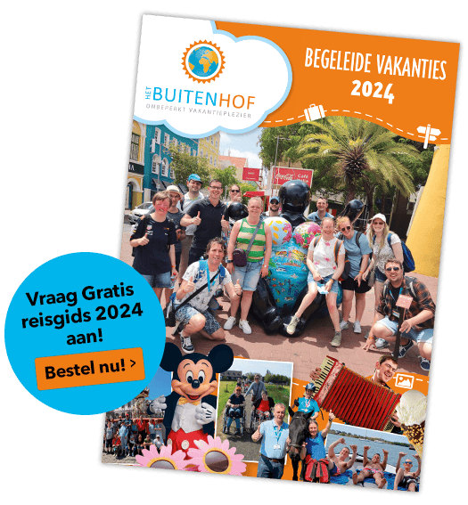 Buitenhof Reizen Begeleide vakanties voor (jong)volwassenen met een