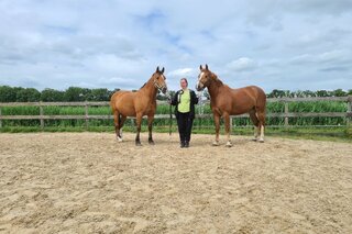 Woudenberg - Reiziger met paard - Buitenhof Reizen begeleide vakanties voor mensen met een verstandelijke beperking.