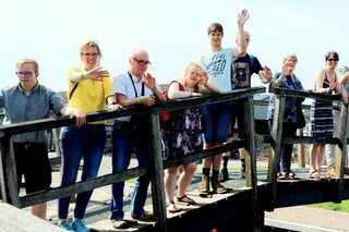 Bonte Wever - Groepsfoto - Buitenhof Reizen begeleide vakanties voor mensen met een verstandelijke beperking.