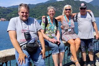 Gardameer en Levico - Groepsfoto - Buitenhof Reizen begeleide vakanties voor mensen met een verstandelijke beperking