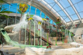 Buitenhof Reizen - La Vienne - begeleide vakanties voor mensen met een beperking - Center Parcs Le Bois aux Daims zwembad