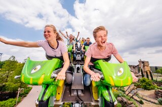 Toverland - achtbaan - Buitenhof Reizen begeleide vakanties voor mensen met een beperking