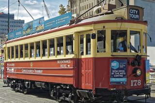 Nieuw Zeeland - Christchurch tram - Buitenhof reizen begeleide vakanties voor mensen met een verstandelijke beperking