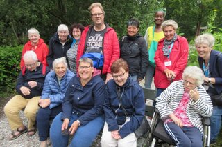 Elsloo - Groepsfoto - Buitenhof Reizen begeleide vakanties voor mensen met een verstandelijke beperking.