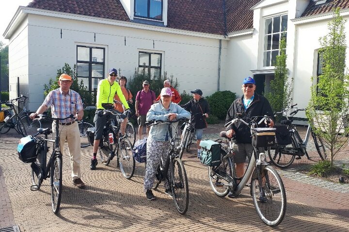 Veluwe - Groepsfoto - Buitenhof Reizen begeleide vakanties voor mensen met een verstandelijke beperking.
