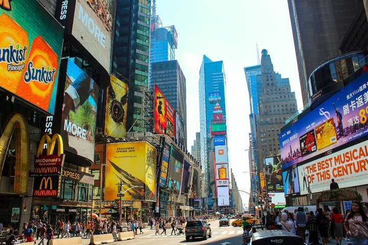 Rondreis VS - TimesSquare - Buitenhof Reizen begeleide vakanties voor mensen met een verstandelijke beperking.