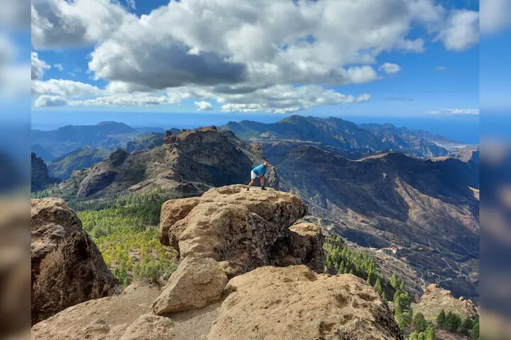Gran Canaria - Uitzicht op rots - Buitenhof Reizen begeleide vakanties voor mensen met een verstandelijke beperking