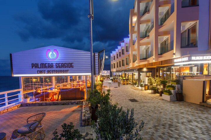 Kreta - Hotel Palmera Beach en Spa - Buitenhof reizen begeleide vakanties voor mensen met een verstandelijke beperking