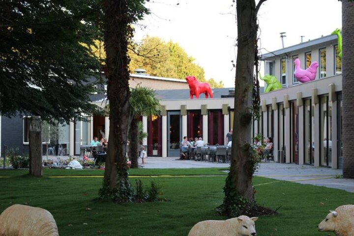 Zomers Zeeland - Hotel Elderschans - Buitenhof reizen begeleide vakanties voor mensen met een verstandelijke beperking