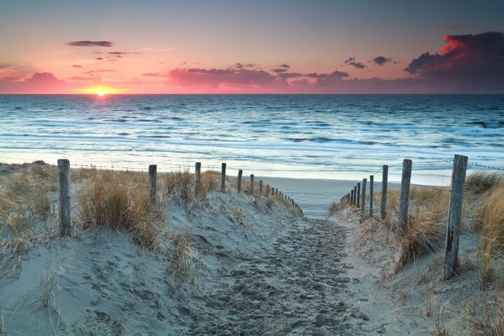 Texel-landal de sluftervallei - pad naar het strand - Buitenhof Reizen begeleide vakanties voor mensen met een verstandelijke beperking. 