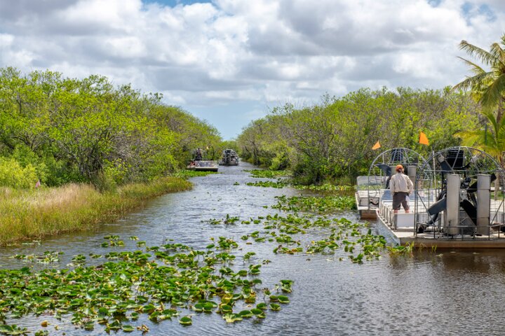 Florida - Airboat - Buitenhof Reizen begeleide vakanties voor mensen met een verstandelijke beperking
