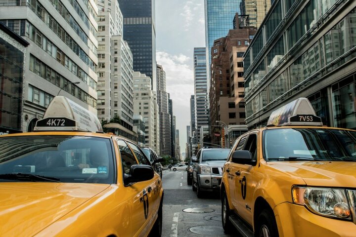 New York - NY taxi's - Buitenhof Reizen begeleide vakanties voor mensen met een verstandelijke beperking
