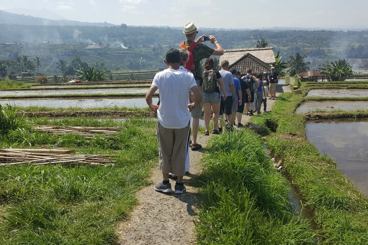 Bali - Goep in de rijstvelden - Buitenhof Reizen begeleide vakanties voor mensen met een verstandelijke beperking