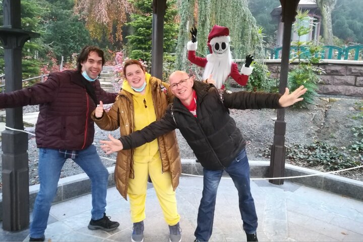 Disney - Groepje voor kerstfigurant - Buitenhof reizen begeleide vakanties voormensen met een verstandelijke beperking