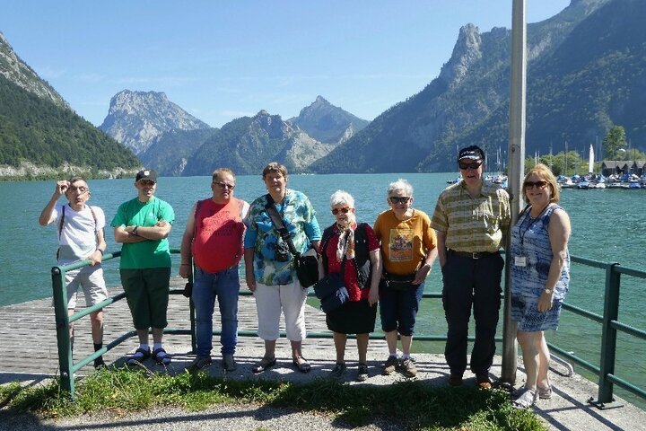 Ebensee - Groepsfoto - Buitenhof Reizen begeleide vakanties voor mensen met een verstandelijke beperking.