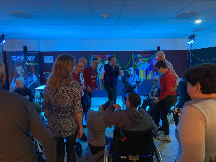 Parc Spelderholt muziekavond - Buitenhof Reizen begeleide vakanties voor mensen met een verstandelijke beperking