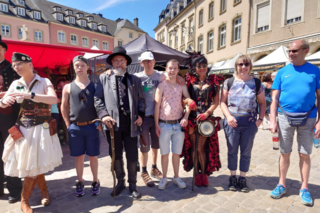 Buitenhof Reizen - Vianden - Begeleide vakanties voor mensen met een beperking - Vianden centrum