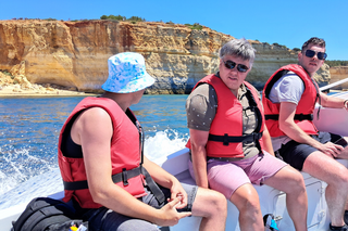 Buitenhof Reizen - Algarve - groepsreizen met een verstandelijke beperking - boottocht