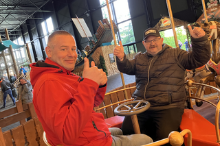 Buitenhof Reizen - Efteling & Toverland - begeleide vakanties voor mensen met een beperking - Reizigers in de attractie