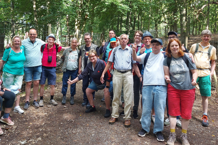 Buitenhof Reizen - Ontdek de Ardennen - Begeleide vakanties voor mensen met een beperking - groepsfoto