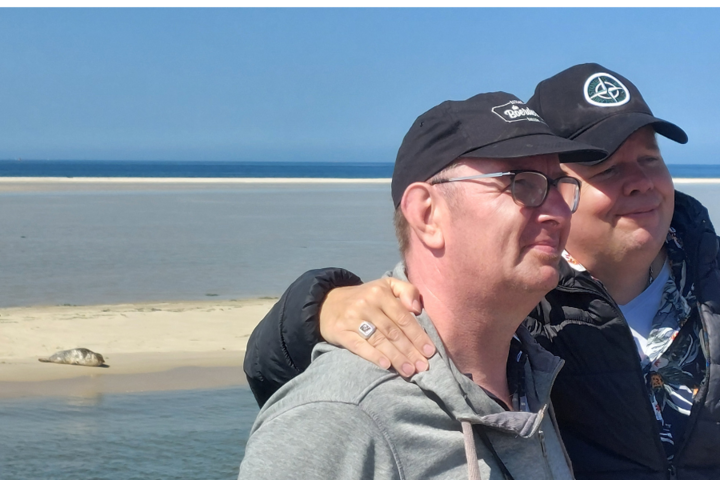Buitenhof Reizen - Zeilen over de Waddenzee - begeleide vakanties voor mensen met een beperking -  Groepsfoto Waddenzee (2)