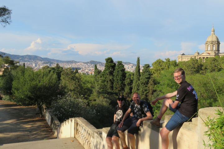 Buitenhof Reizen - Grand Prix Barcelona - begeleide vakanties voor mensen met een beperking - Barcelona uitzicht