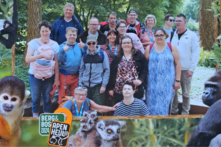 Buitenhof Reizen - Rondje Veluwe - Begeleide vakanties voor mensen met een beperking - Apenheul