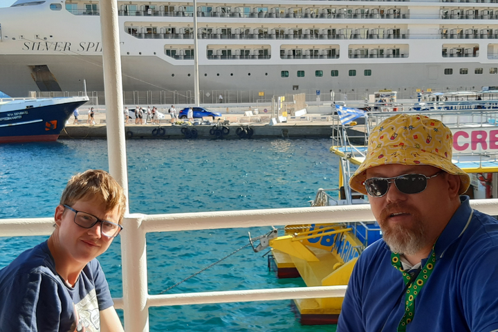 Kreta - begeleide vakanties voor mensen met een beperking - Mooie boottocht