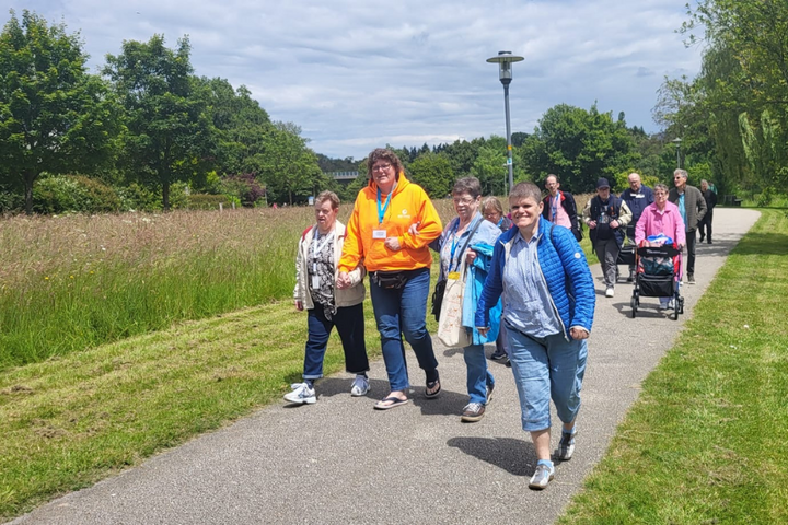Buitenhof Reizen - Boppard - begeleide groepsreizen met een verstandelijke beperking - wandeling