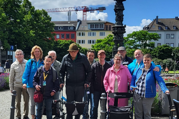 Buitenhof Reizen - Boppard - begeleide groepsreizen met een verstandelijke beperking - groepsfoto