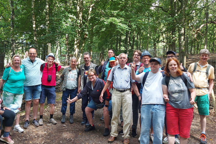 Buitenhof Reizen - La Roche en Ardenne - begeleide groepsreizen met een verstandelijke beperking - groepsfoto