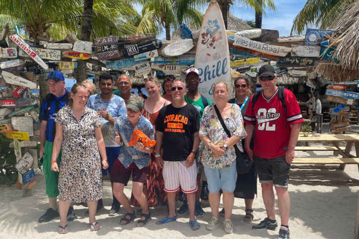 Buitenhof Reizen - Curacao - begeleide vakanties voor mensen met een beperking - Groepsfoto