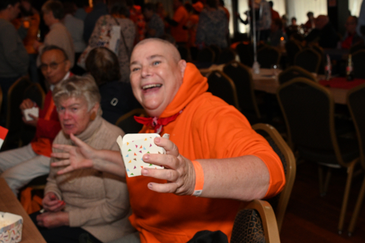 Buitenhof Reizen - Buitenhof Clubfeest - begeleide vakanties voor mensen met een beperking - Clubfeest 2024 popcorn