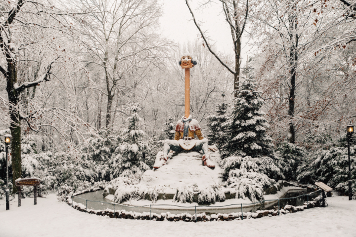 Buitenhof Reizen - Winter Efteling - begeleide groepsreizen met een verstandelijke beperking -  Winter Efteling Lang Nek