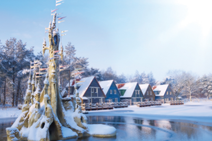 Buitenhof Reizen - Winter Efteling - begeleide groepsreizen met een verstandelijke beperking -  Bosrijk huisjes