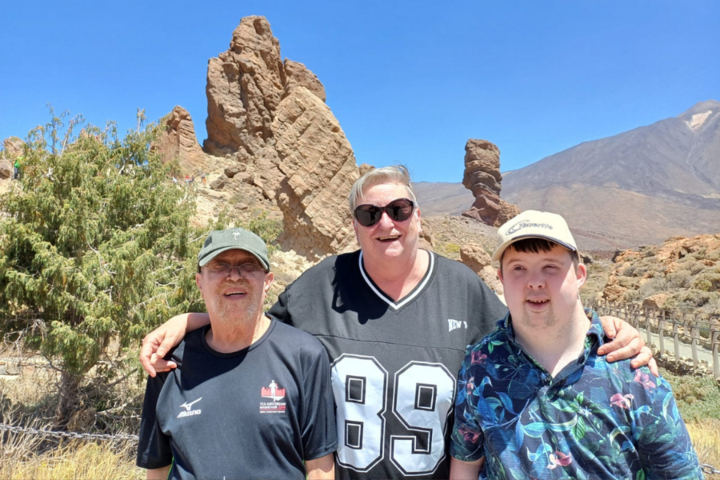 Buitenhof Reizen - Tenerife - begeleide groepsreizen met een verstandelijke beperking - reizigers teide national park