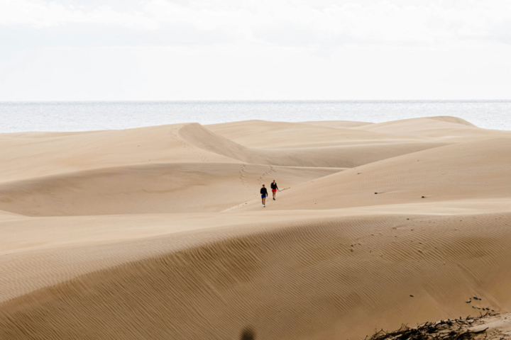 Buitenhof Reizen - Gran Canaria - begeleide groepsreizen met een verstandelijke beperking - Zandduinen