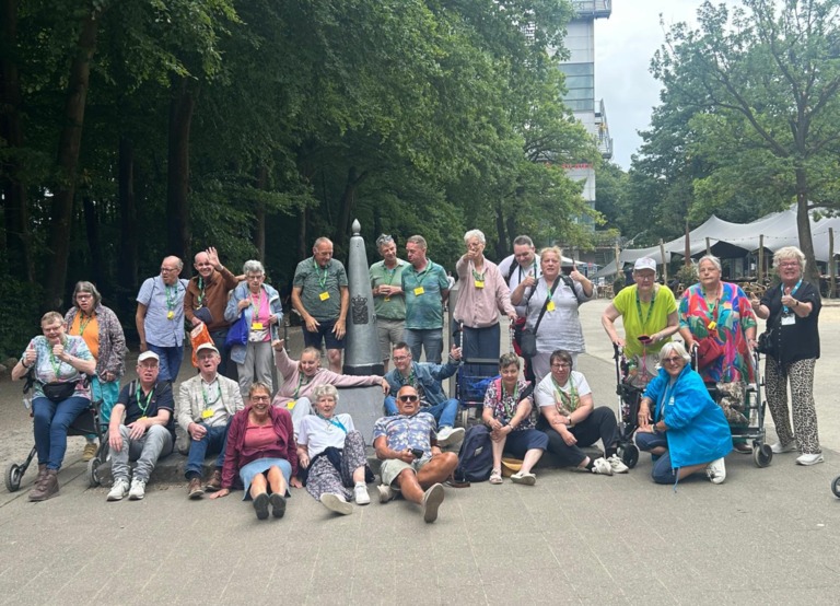 Buitenhof Reizen voor mensen met een verstandelijke beperking - zorg - Rondje Noord-Limburg - Groepsfoto