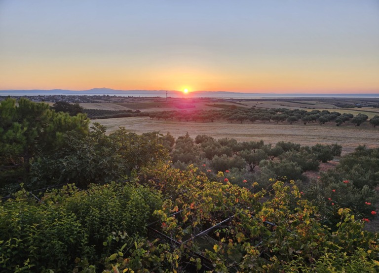 Buitenhof Reizen voor mensen met een verstandelijke beperking - zorg - Grieks Macedonie - zonsondergang