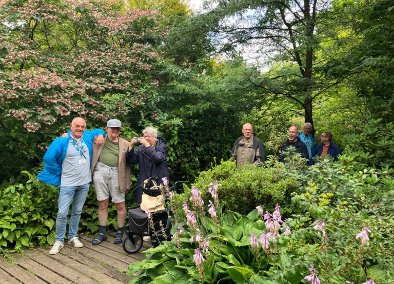 Buitenhof Reizen voor mensen met een verstandelijke beperking - Rustig Aan - De natuur van Twente - groep in de groene natuur