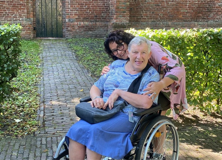 Buitenhof Reizen - Begeleide groepsreizen voor mensen met een verstandelijke beperking - Drents Beilen (5 dagen) - reiziger met begeleider 