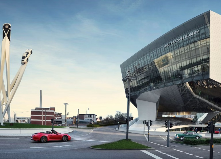 Buitenhof Reizen - Begeleide groepsreizen voor mensen met een verstandelijke beperking - Porsche & Mercedes - Porsche museum