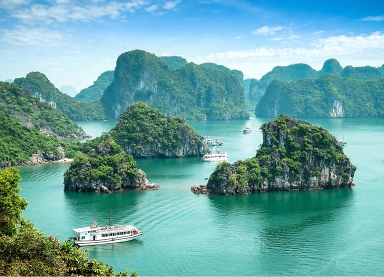 Buitenhof Reizen - Begeleide groepsreizen voor mensen met een verstandelijke beperking - Vietnam - Halong Bay