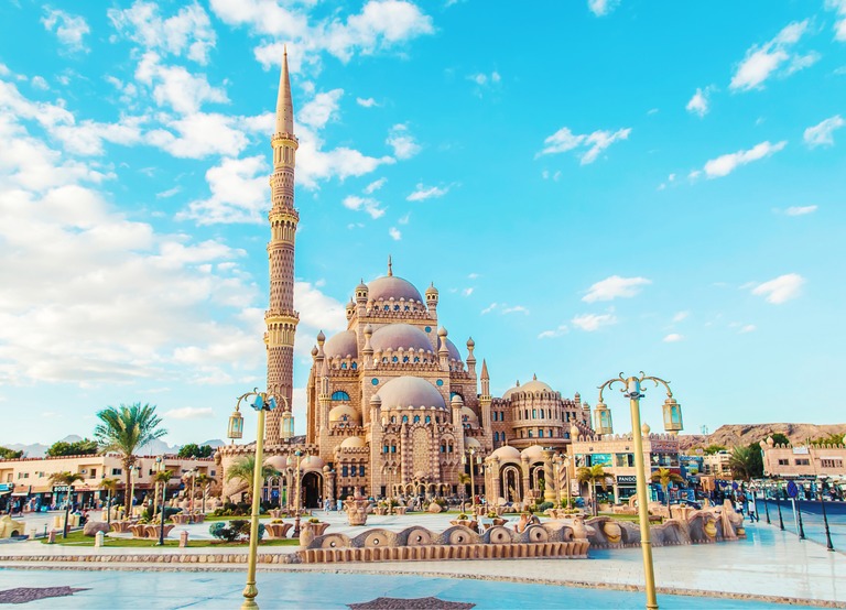 Buitenhof Reizen - Begeleide groepsreizen voor mensen met een verstandelijke beperking - Sharm el sheikh - moskee