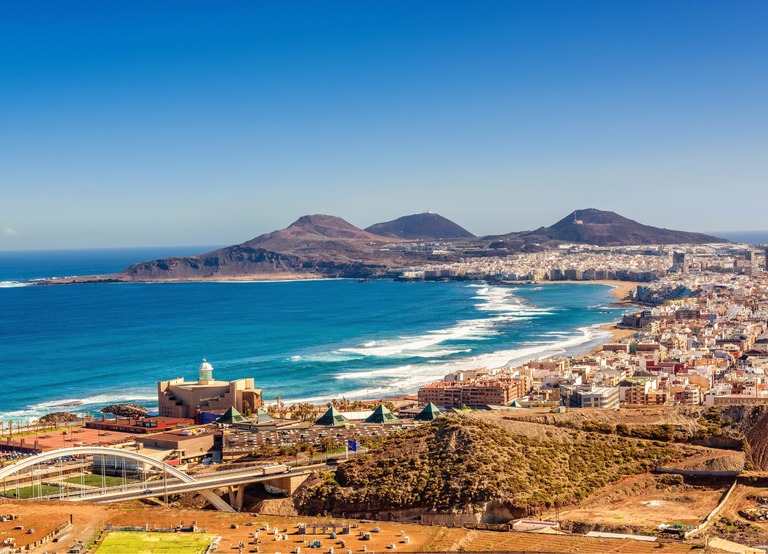 Buitenhof Reizen - Begeleide groepsreizen voor mensen met een verstandelijke beperking - Gran Canaria - uitzicht strand en zee