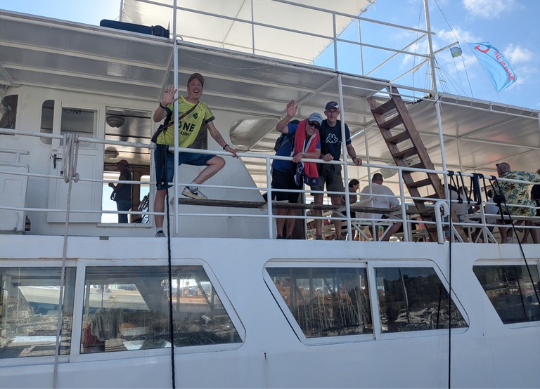 Buitenhof Reizen - Begeleide groepsreizen voor mensen met een verstandelijke beperking - PoreÃ§ - op de boot 
