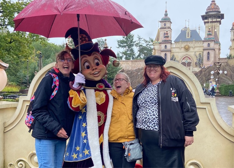 Buitenhof Reizen - Begeleide groepsreizen voor mensen met een verstandelijke beperking - Efteling Bosrijk - reizigers met pardoes