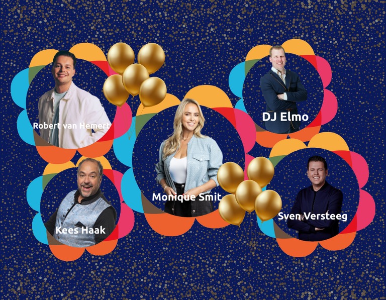 Buitenhof Reizen voor mensen met een verstandelijke beperking - Gouden Buitenhof Verjaardagsweekend - Artiesten